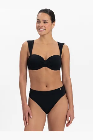 Beachlife Black Swirl Dames Bikinitopje