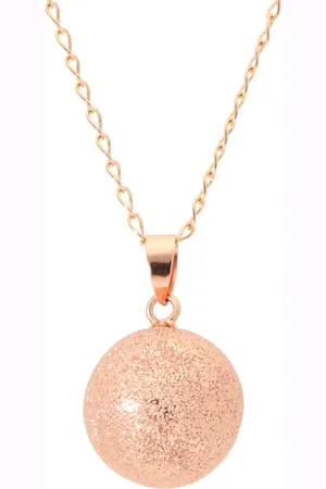 La Rosa Princesa Bola Zwangerschapsketting Brosse Rosé Gold Plated