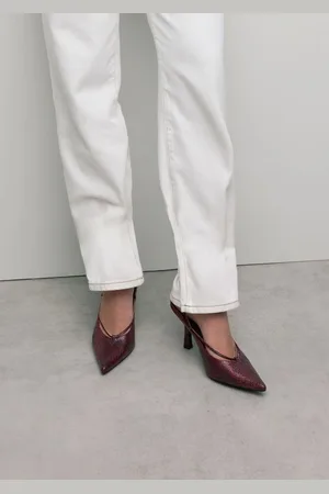 Sacha Dames - Rode snake pumps