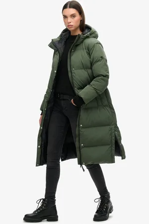 Superdry STUDIOS LONGLINE DUVET COAT Dames Jas
