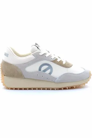 Merkloos No Name Punky Jogger Yogi/suede Sneakers Wit EU 37 Vrouw