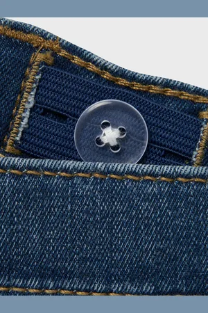 NAME IT Mini meisjes short SALLI Dark Blue Denim Slim Fit