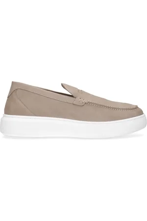 Manfield Heren - suède loafers