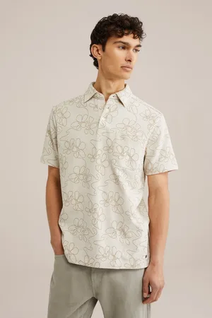 WE Fashion Heren polo met dessin