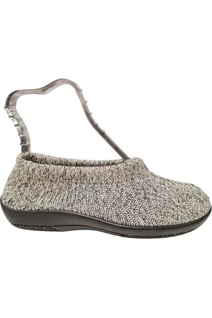 Q-Fit Julia Grijze Dames Pantoffels - - 37