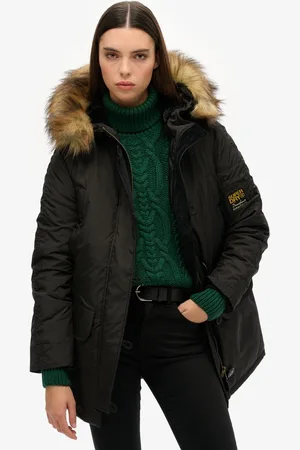 Superdry Military MA1 parka met capuchon - Dames - Gewatteerde jassen