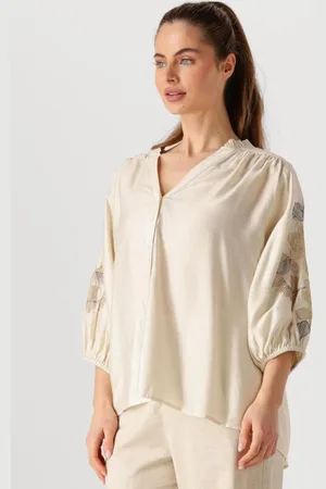 NUKUS Tina Blouse Embroidery Blouses Dames -