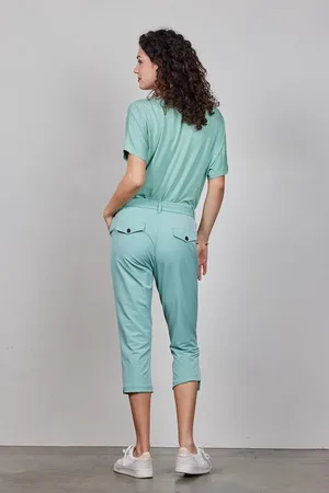 DIDI Dames Travel capri Journal in granite green maat 40