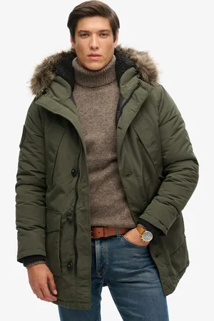 Superdry VINTAGE EVEREST PARKA Heren Jas