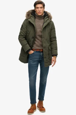 Superdry VINTAGE EVEREST PARKA Heren Jas