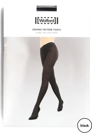 Wolford Graphic Pattern Tights Beenmode Dames -