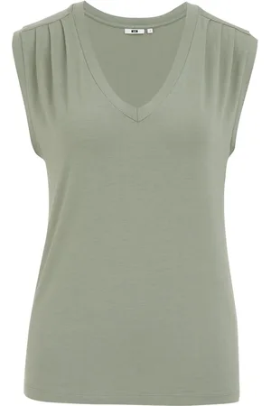 WE Fashion Dames singlet met V-hals