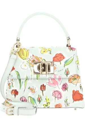 Furla Leren Handtas Avondtas 1927 Mini Top Handle Bag Veelkleurig
