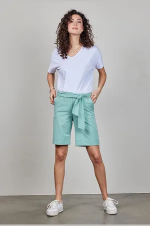 DIDI Dames Travel bermuda Urban in Granite green maat 34