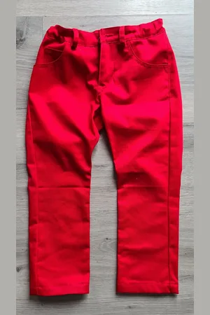 Merkloos Cropped broek - lente/zomer - meisjes - - maat 116