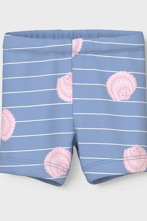 NAME IT Baby meisjes short VANDORA Serenity Seashells Regular Fit
