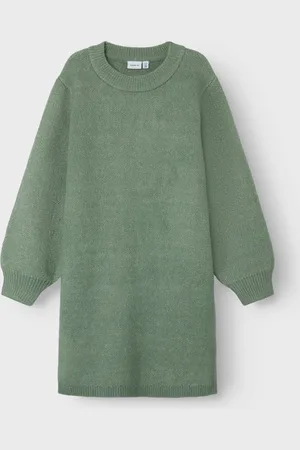 NAME IT NKFOMARIAN LS KNIT DRESS - Meisjes - Jurken
