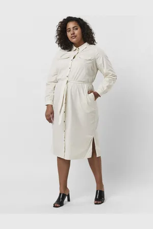 VERO MODA Jurk ULLE LS curve