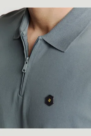 No Excess Piqué poloshirt