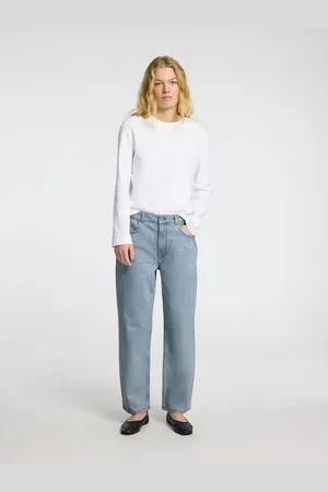 SELECTED Kate-Alice HW Straight Light Blue Denim