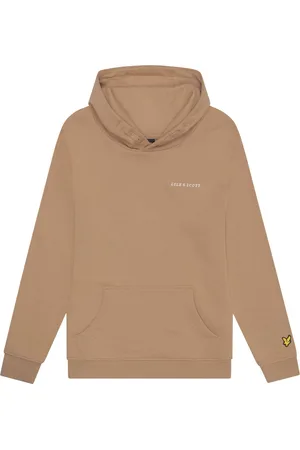 Lyle & Scott Script Embroidered Hoodie Truien & Vesten Jongens - Sweater - Hoodie - Vest-