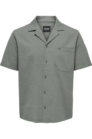 Only & Sons ONLY and SONS ONSEYE RESORT SEERS 0009 SHIRT NOOS Shirt met korte mouwen XXL Heren