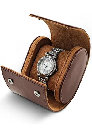 Merkloos Elegante horlogedoos - PU-leer - - Draagbaar - 1 stuk