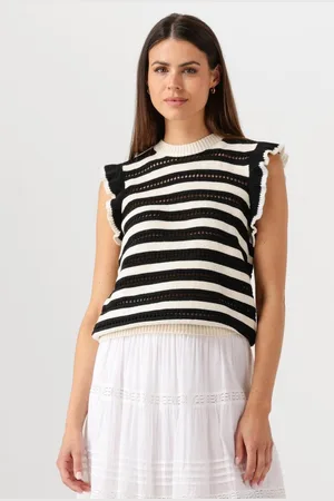 Minus Judie Knit Top Tops & T-shirts Dames - Shirt -