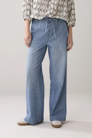 Summum Woman 4s2791-5188 Palazzo pants denim