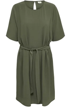 JDY AMANDA 2/4 BELT DRESS WVN NOOS Dames Jurk
