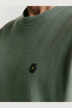 No Excess Jacquard crewneck t-shirt