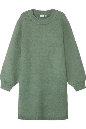 NAME IT NKFOMARIAN LS KNIT DRESS - Meisjes - Jurken