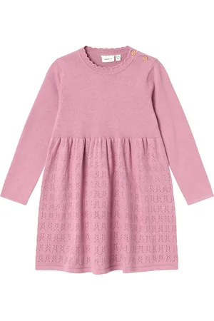 NAME IT NMFOSILLA LS KNIT DRESS - Meisjes - Jurken