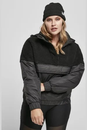 Urban classics Sherpa Mix Pullover Jas - 3XL