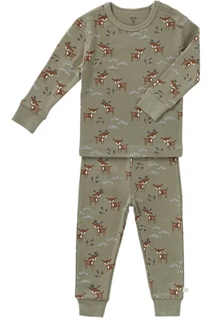 Fresk 2-Delige pyjama Deer Olive size 2 years