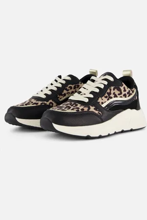 Cellini Leopard Sneakers Textiel