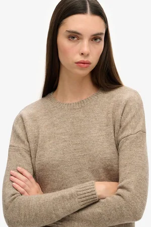 Superdry Basic trui met ronde hals - Dames - Sweaters