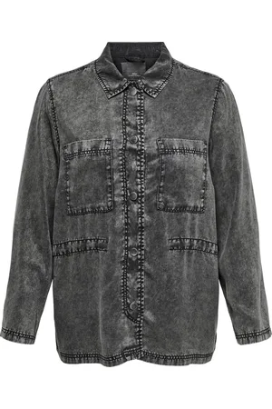 ONLY CARKENYA LIFE ACID WASH JACKET OTW - Dames - Gewatteerde jassen