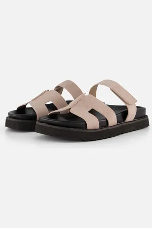 Ann Rocks Sandalen taupe Pu