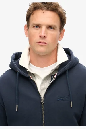 Superdry Essential Logo hoodie met rits - Heren - Hoodies
