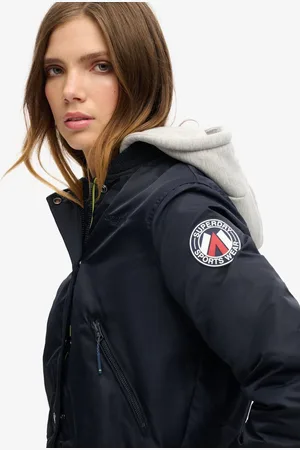 Superdry Bomberjack met capuchon - Dames