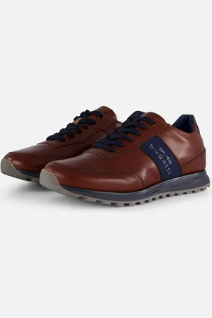 Bugatti Cirino Sneakers cognac Leer