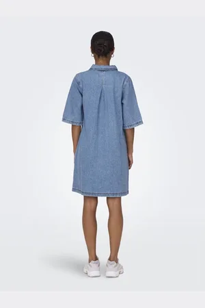 ONLY ONLGRY S/S DRESS DNM AZG - Dames - Mini jurken