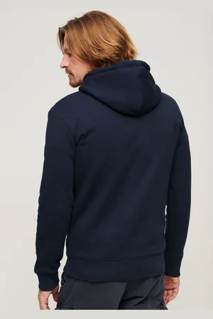 Superdry Hoodie met Vintage-logo in reliëf - Heren - Hoodies