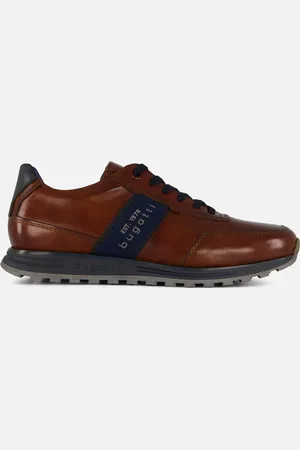 Bugatti Cirino Sneakers cognac Leer