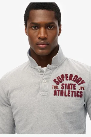 Superdry Vintage Athletic Lange Mouw Poloshirt L Man