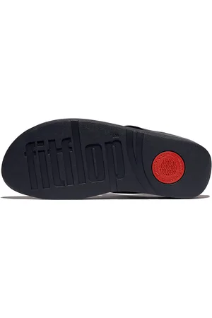 FitFlop Fino Multi-Stone Leather Toe-Post Sandals
