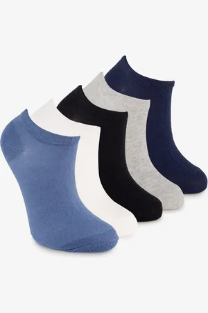 Scapino 5 paar kinder sneakersokken blauw