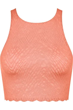 Sloggi Zero Feel Kanten Crop top - Bliss - Bralette met hoge hals - S
