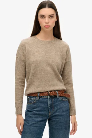 Superdry Basic trui met ronde hals - Dames - Sweaters
